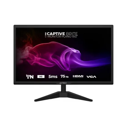 Monitor Acteck AC-939409 LED 19.5", 1440x900 WXGA+, 75Hz, HDMI, Negro
