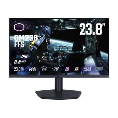 Monitor Gamer Cooler Master GM238-FFS LED IPS 23.8", 1920x1080 Full HD, G-Sync/FreeSync, 144Hz, HDMI/DisplayPort, Negro