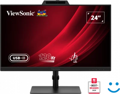 Monitor ViewSonic VG2441V LED 24", 1920x1080 Full HD, 120Hz, HDMI/DisplayPort, Bocinas Integradas, Negro