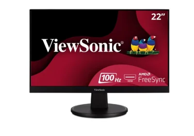Monitor ViewSonic VA2247-MH-1T LED MVA 22", 1920x1080 Full HD, FreeSync, 100Hz, HDMI, Bocinas Integradas, Negro