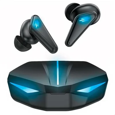 Binden Audífonos Gamer Dark Manta K55, Inalámbrico, USB, Negro