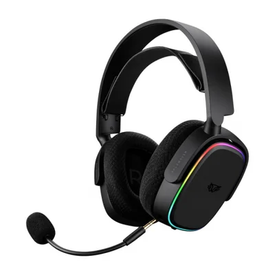 Balam Rush Audífonos Gamer AEON HS999 7.1, Alámbrico/Inalámbrico, 3.5mm/Bluetooth, Negro