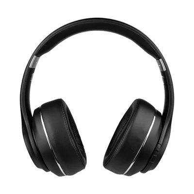 Vorago Audífonos con Micrófono 601 V2, Bluetooth, Inalámbrico, USB-C, Negro