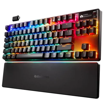 Teclado SteelSeries Apex Pro TKL inalámbrico Gen 3 OmniPoint 3.0