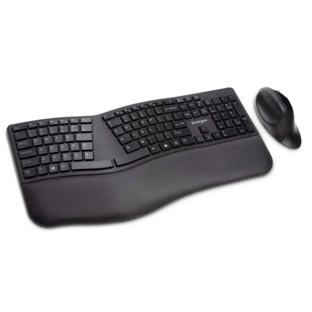Teclado y ratón Kensington Pro Fit Ergonomic Black