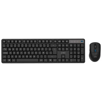 Kit teclado y mouse acteck creator silent pro inalambrico