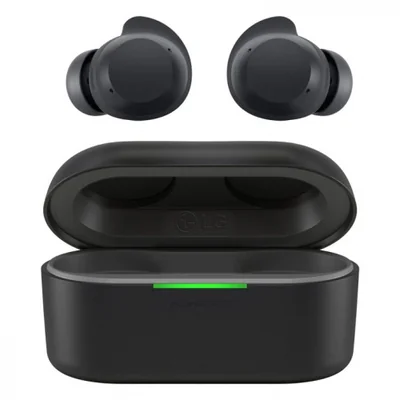 LG Audífonos Intrauriculares con Micrófono Buds Plus, Inalámbrico, Bluetooth, Negro