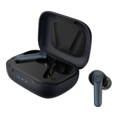 Steren Audífonos Intrauriculares con Micrófono AEON 800 Hi-Res FreePods TWS, Inalámbrico, Bluetooth, Cancelación de Ruido, Negro