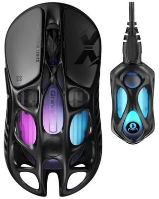 Ratón inalámbrico para juegos GravaStar Mercury X Pro 32.000 DPI