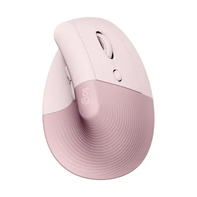 Ratón Logitech Lift vertical ergonómico inalámbrico Rose