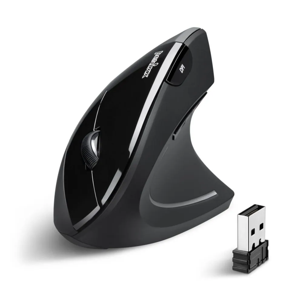 Ratón vertical ergonómico inalámbrico Perixx PERIMICE-713