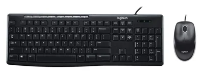 Teclado y ratón Logitech Media Combo MK200