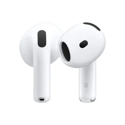 Apple AirPods ( 4ta. Generación ), Inalámbrico, Bluetooth, USB-C, Blanco - Incluye Estuche de Carga Alámbrico