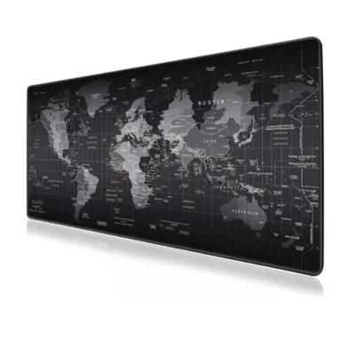Alfombrilla Grande Gaming - Diseño De Mapa Del Mundo