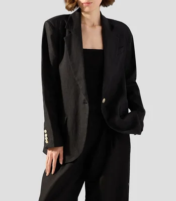 Blazer liso Mujer