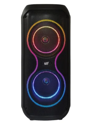 STF Bocina Portátil S59123, Bluetooth, Inalámbrico, USB-C, 10W, Negro