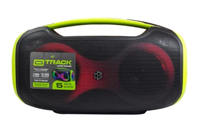 STF Bocina Portátil G Track Ultra, Bluetooth, Inalámbrico, USB-C, 30W, Negro