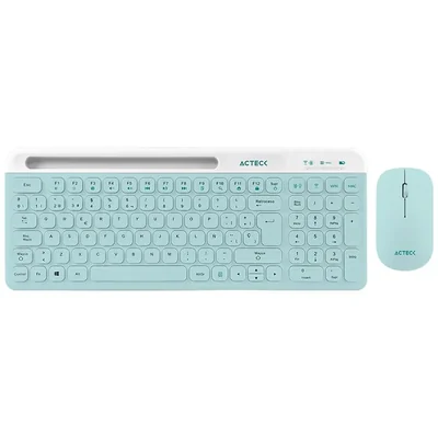 Kit teclado mouse acteck slik mk720 inalambrico 96% 4000dpi