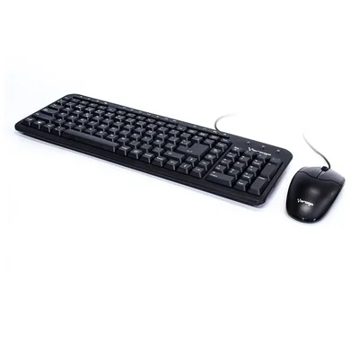 Teclado y Mouse Alámbricos Vorago KM-105