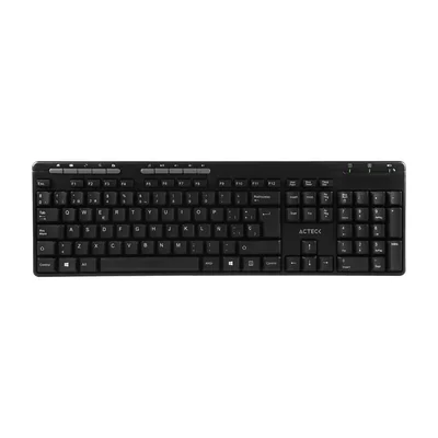 Teclado Inalámbrico Acteck AC-913973 Negro
