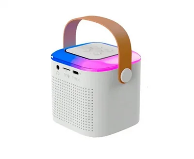 Link Bits Bocina Portátil MCK-002, Bluetooth, Inalámbrico, 5W, Blanco