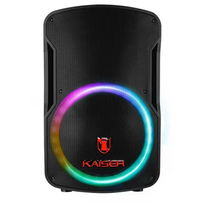Kaiser Bocina Portátil MSA-7515CLMX, Bluetooth, Alámbrico/Inalámbrico, USB-A, 40W, Negro