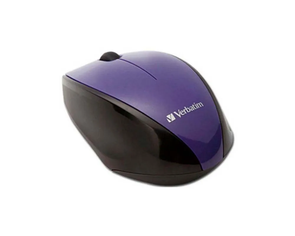 Mouse óptico inalámbrico Multi Trac Blue LED Púrpura