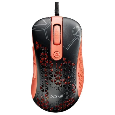 Mouse gamer xpg slingshot mera edition 12000dpi 6 botones usb rgb slingshot-bk/o