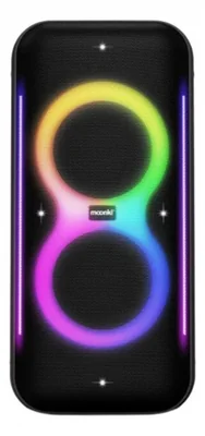 Moonki Bocina Portátil Bossa Max Party, Bluetooth, Alámbrico/Inalámbrico, 100W, Negro