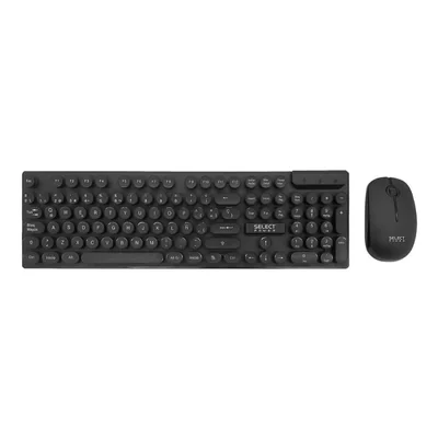 Combo De Teclado Y Mousse Inalambrico Selects Retrokey-spn