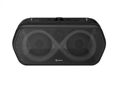 Steren Bocina Portátil BOOM-600, Bluetooth, Alámbrico/Inalámbrico, USB-A, 40W, Negro
