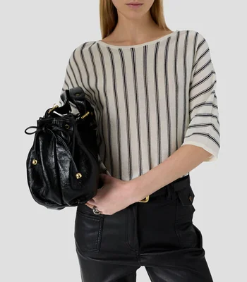 Suéter cuello redondo Mujer