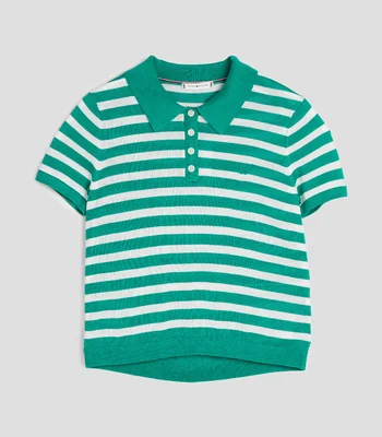 Suéter cuello polo Mujer
