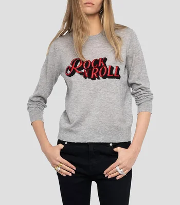 Suéter cuello redondo Mujer