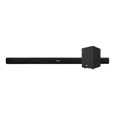 Fussion Acustic Barra de Sonido con Subwoofer SBAR-0002, Bluetooth, Alámbrico, 30W RMS, Negro