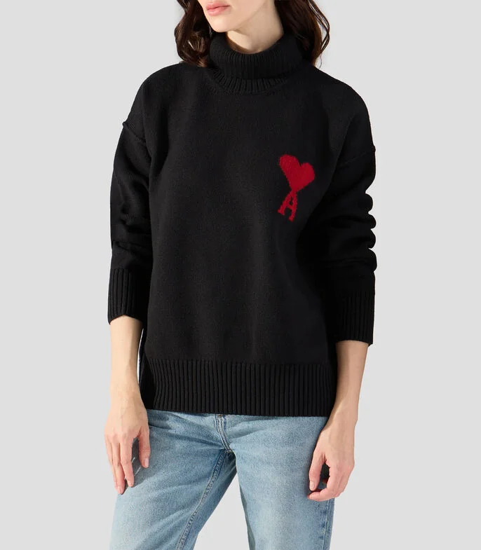 Suéter cuello alto Mujer