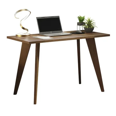 Escritorio Moderno para Oficina o Home Office Madesa Marrón