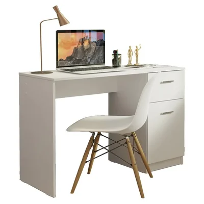 Escritorio para Computadora Madesa Hogar u Oficina Blanco