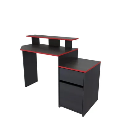 Escritorio Gamer Básico 1 Cajón MADERKIT EM01655ES-WE