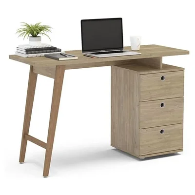 Escritorio de Oficina Home Office Milano Roble