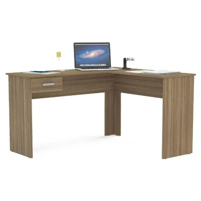 Escritorio de Oficina Home Office con cajón Fénix Roble