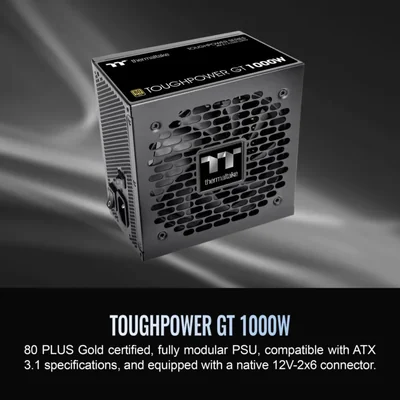 Fuente de alimentación Thermaltake Toughpower GT 1000W 80 Plus Gold
