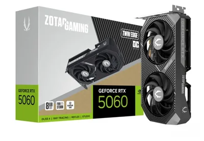 Tarjeta gráfica ZOTAC Gaming GeForce RTX 5060 Twin Edge OC 8GB