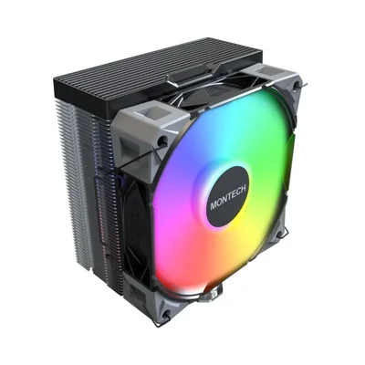 Enfriador de CPU Montech NX400 ARGB de torre única con ventilador de 120 mm