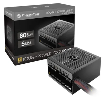Fuente de alimentación Thermaltake Toughpower GX2 80+ Gold 600W