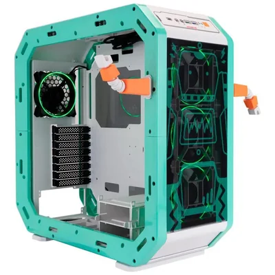Gabinete gamer in win monsters-a robert e-atx 4fan usb-c