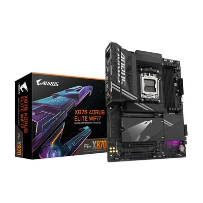 Placa madre GIGABYTE X870 AORUS Elite WIFI7 AM5 LGA 1718 ATX