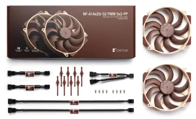 NOCTUA VENTILADOR A14X25R G2 Sx2 PP