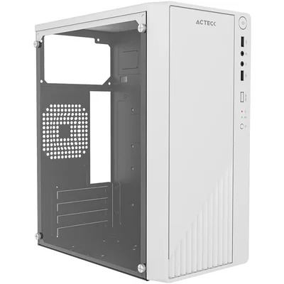Gabinete acteck kioto gc220 matx mini torre 500w acrilico