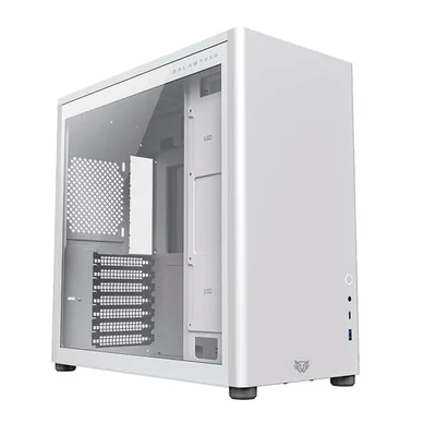 Gabinete gamer balam rush eris frost gi985 m-atx mini torre cristal templado usb
